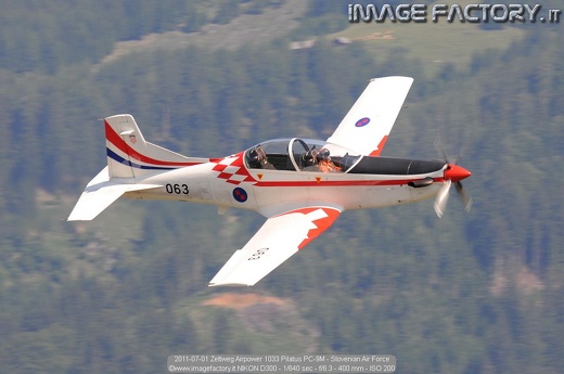 2011-07-01 Zeltweg Airpower 1033 Pilatus PC-9M - Slovenian Air Force